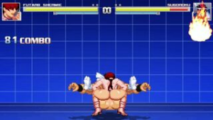 Futa Shermie Vs Sugoroku (Training And Fun) - Final Fight animation on Crohasit
