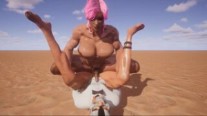 Futa fucks guy mercilessly - ﻿3D animation on Crohasit
