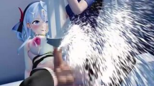 Futanari health checkups are tough part 4 - ﻿3D animation on Crohasit