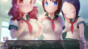Futanari schoolgirl game part 2 - 2D animation on Crohasit