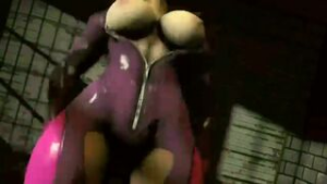 Futanari transformation by thedirtden - ﻿3D animation on Crohasit
