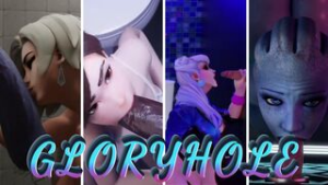 GLORYHOLE PMV - ﻿3D animation on Crohasit