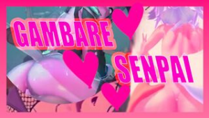 Gambare Senpai – Rule34 HMV/PMV - ﻿3D animation on Crohasit