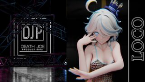 Genshin – Furina – LOCO – Blender MMD- #2027 - Genshin Impact animation on Crohasit