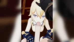[Genshin] Jean Diluc Blowjob [KallenZ] - Genshin Impact animation on Crohasit