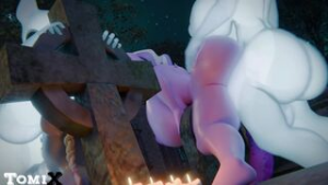 Ghost Attack | 4K - ﻿3D animation on Crohasit