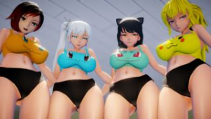 Ghost dance – team rwby - Pokemon animation on Crohasit