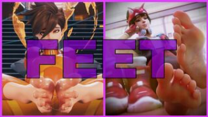 Girls feet are waiting for you! PMV/HMV – By T0RTELLIN0 - ﻿3D animation on Crohasit