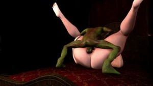 Goblin mating press - ﻿3D animation on Crohasit