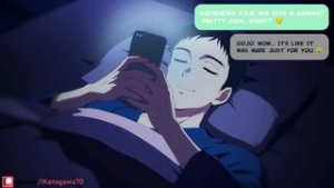 Gojo gets a pic from Marin - 2D animation on Crohasit