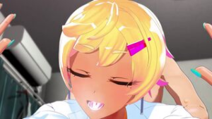 HMV Gal - iwara animation on Crohasit