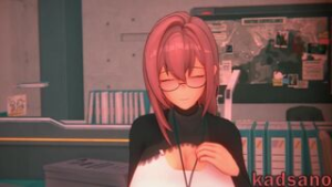 Hardworking Yanagi - ﻿3D animation on Crohasit