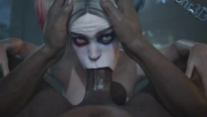 Harley Crazy Head (HD) - ﻿3D animation on Crohasit