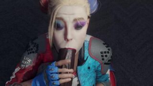 Harley Quinn Blowjob Scene [Stoneddude] - Batman animation on Crohasit