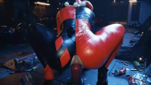 Harley Quinn Rides Her Favorite Toy [Sub Español] - ﻿3D animation on Crohasit