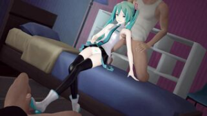 Hatsune Miku [boombadaboom] - ﻿3D animation on Crohasit