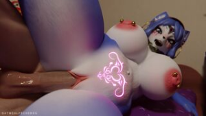 Having a Good Time With Krystal (OatmealPecheneg) - ﻿3D animation on Crohasit