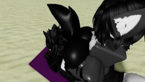 Having rough sex at the beach with SCP-1471 (mal0) in Roblox! - ﻿3D animation on Crohasit