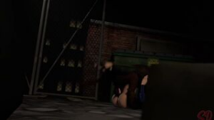 Helena fucked by dog in alley [sumthindifrnt] - ﻿3D animation on Crohasit