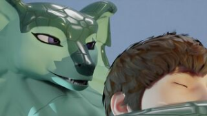 Helping Hand (DigiDarling) - ﻿3D animation on Crohasit