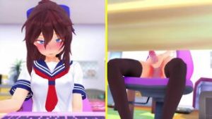 Hikari Futa masturbation live - ﻿3D animation on Crohasit