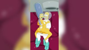 Homer and Marge [sfan] - The Simpsons animation on Crohasit