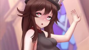 HuTao 2 [Ginhaha] - Genshin Impact animation on Crohasit