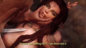 Hunters come across a Faun Vampire (V2) by Izzyguy1234 - ﻿3D animation on Crohasit