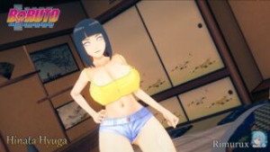 Hyuuga Hinata with 2 BBC - ﻿3D animation on Crohasit