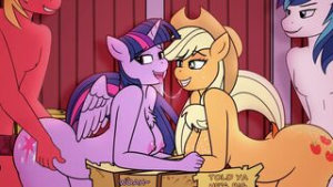 Incest in The Barn - My Little Pony Friendship is Magic animation on Crohasit