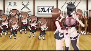 Infiltration! Lesbian Castle! ~The Legendary Futanari Kunoichi is Targeted~ - 2D animation on Crohasit