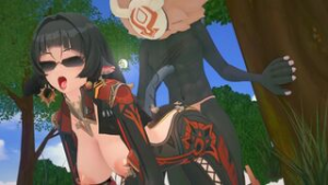 Jane in Tevyat - Genshin Impact animation on Crohasit