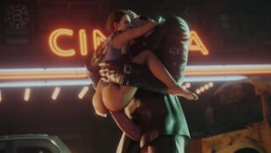 Jill x Nemesis [Bomyman] - ﻿3D animation on Crohasit
