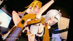 Jufufu x Yixuan FutaSex (sound) - zenless zone zero animation on Crohasit