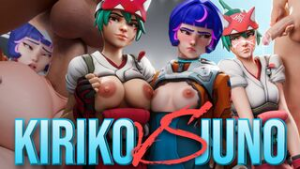 KIRIKO VS JUNO – Mar3kS PMV - ﻿3D animation on Crohasit