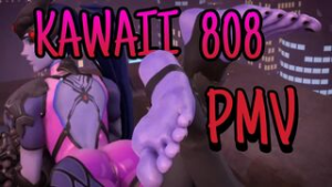 Kawaii 808 Foot Fetish PMV - ﻿3D animation on Crohasit