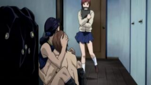 Kei catches Kei fucking Sei - Gantz animation on Crohasit
