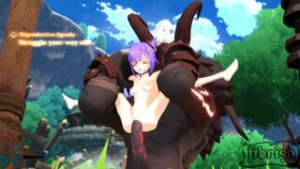 Keqing x mitachurl - ﻿3D animation on Crohasit
