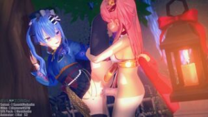 Koi_S3 – Fireworks, Happy belated New Years - ﻿3D animation on Crohasit