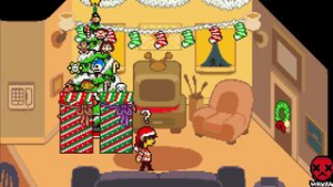 Kris Christmas present - Deltarune animation on Crohasit