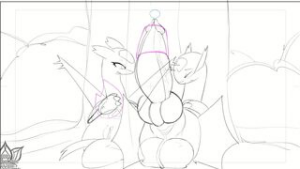 Latios Psychic Squeeze [JadenArts] - Pokemon animation on Crohasit