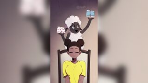 Left or Right? Amanda - 2D animation on Crohasit