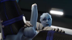 Liara T’Soni cumming everywhere [LikkeZG] - ﻿3D animation on Crohasit