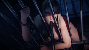 Lili – Horny Jail black (sound) - ﻿3D animation on Crohasit