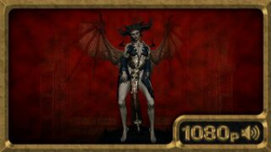 Lilith, slim succubus dancing hot in the dungeon - ﻿3D animation on Crohasit