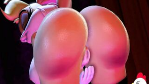 Lola bunny riding Bugs - 2D animation on Crohasit