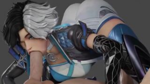 Luna Snow Sucks - ﻿3D animation on Crohasit