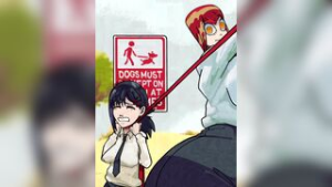 Makima fart inflation - chainsaw man animation on Crohasit