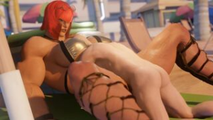 Marisa wants some other action, but who will be brave eno…oh wait…[RougeNine] - Street Fighter animation on Crohasit
