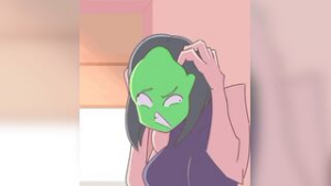 Mask 7 by mask rayx - 2D animation on Crohasit
